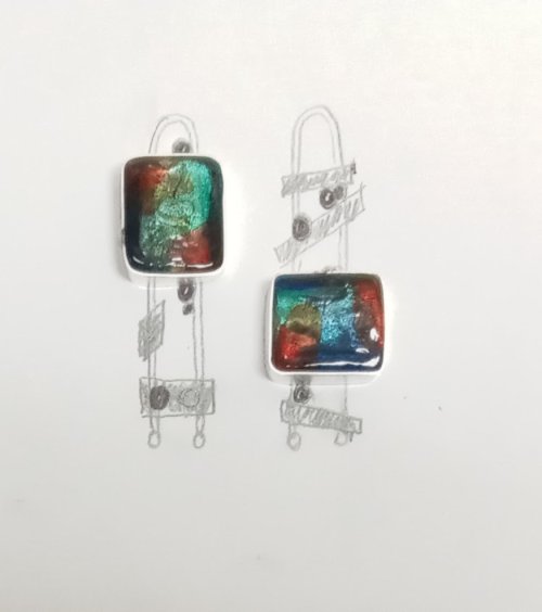 Judy Larson's Easy Asymmetry  - , Inspiration, Design, , Edgier variation
